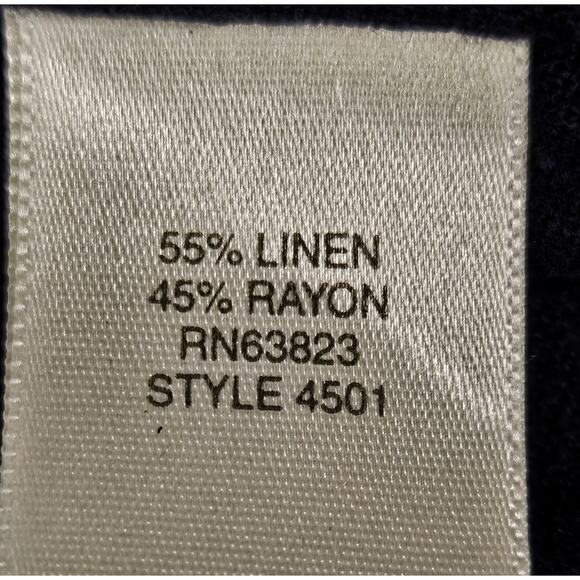 CHRISTOPHER & BANKS WOMEN'S BLUE BUTTON-UP LONG SLEEVE SHACKET – SIZE LARGE - Picture 8 of 11